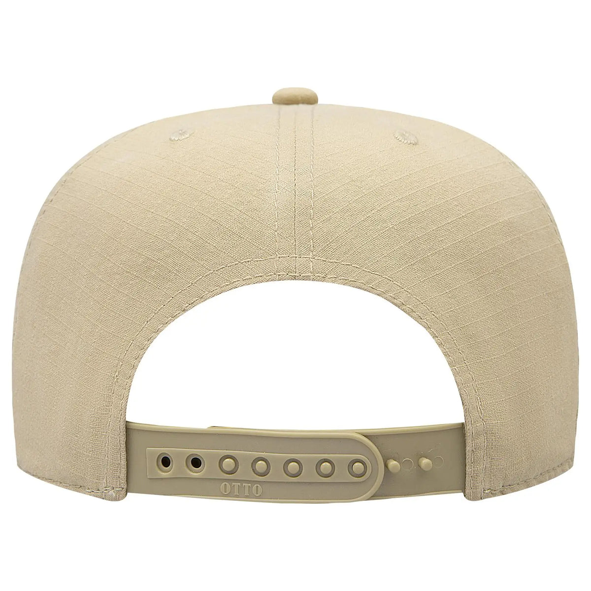 Otto 1959-1 5 Panel Mid Profile Baseball Cap - Khaki - 7 3/8’’ - 5/8’’