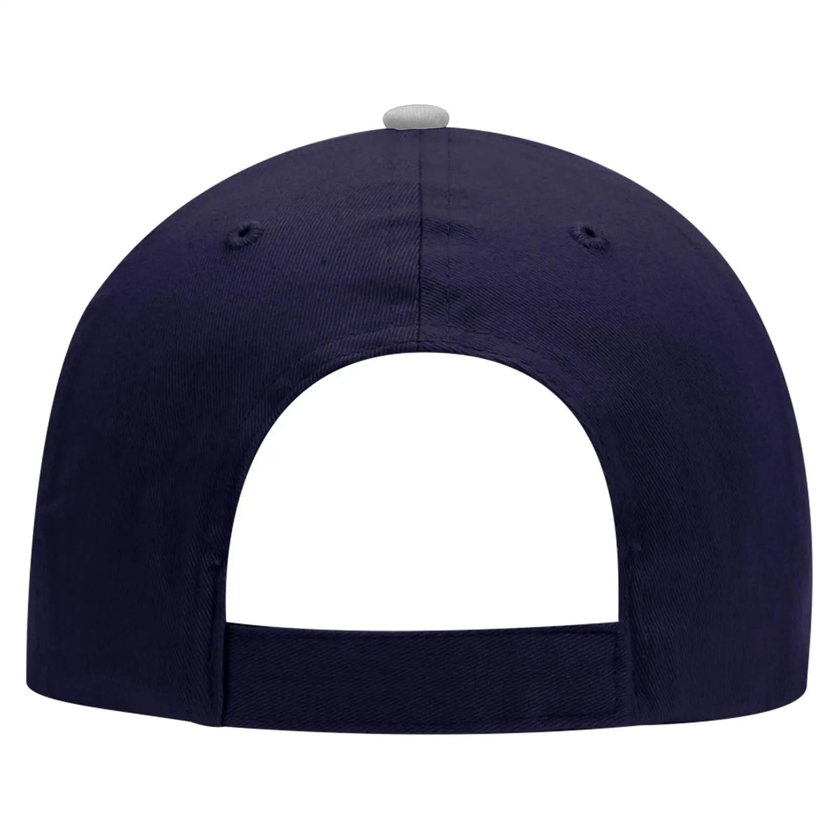 Otto 22-688 6 Panel Low Profile Baseball Cap - Nvy/nvy/wht - 7 3/8’’ - 5/8’’