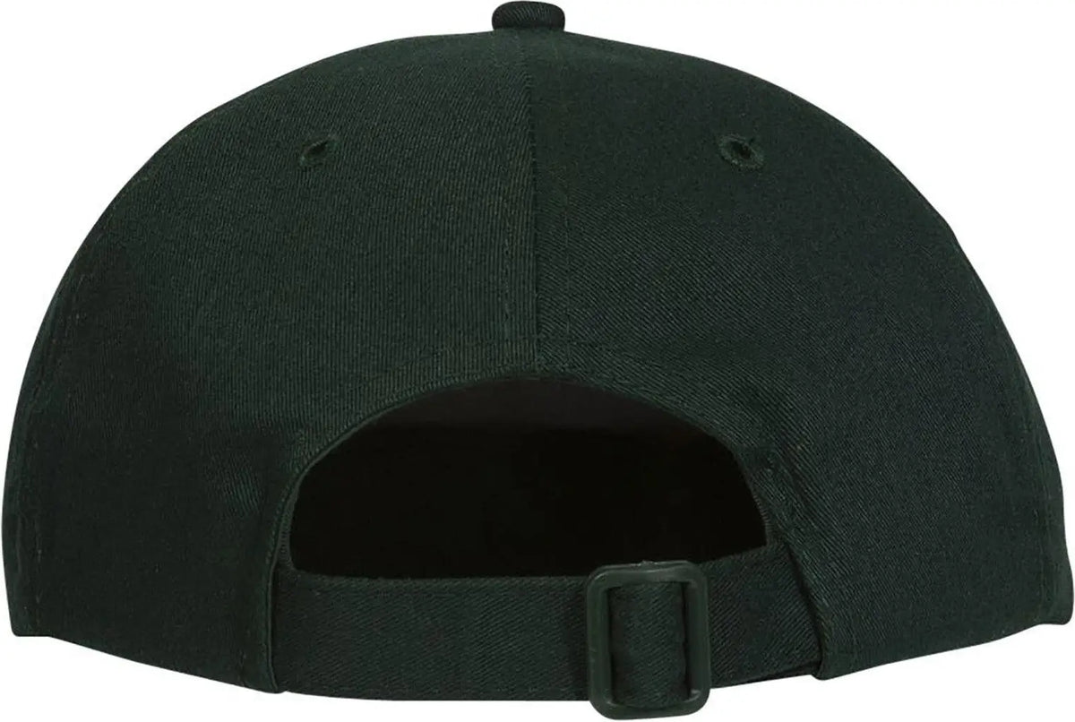 Otto 24-032 6 Panel Low Profile Baseball Cap - Dk. Green - 1/2’’ - 7 5/8’’