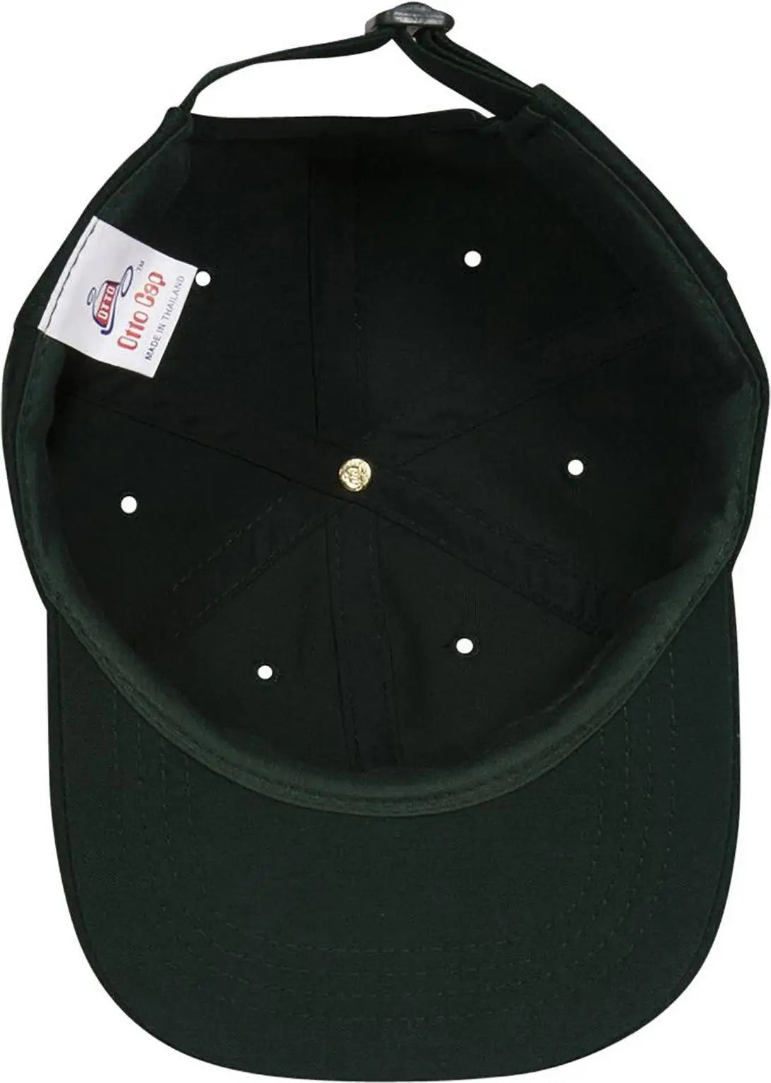 Otto 24-032 6 Panel Low Profile Baseball Cap - Dk. Green - 1/2’’ - 7 5/8’’
