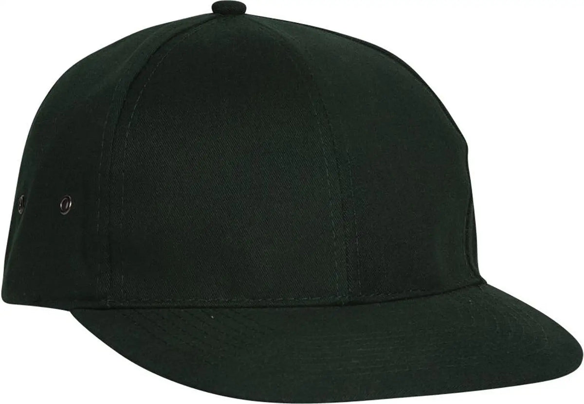 Otto 26-030 6 Panel Low Profile Baseball Cap - Dk. Green - 1/2’’ - 7 5/8’’