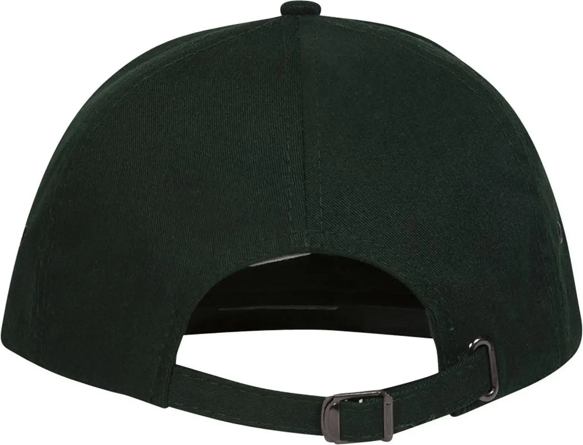 Otto 26-030 6 Panel Low Profile Baseball Cap - Dk. Green - 1/2’’ - 7 5/8’’