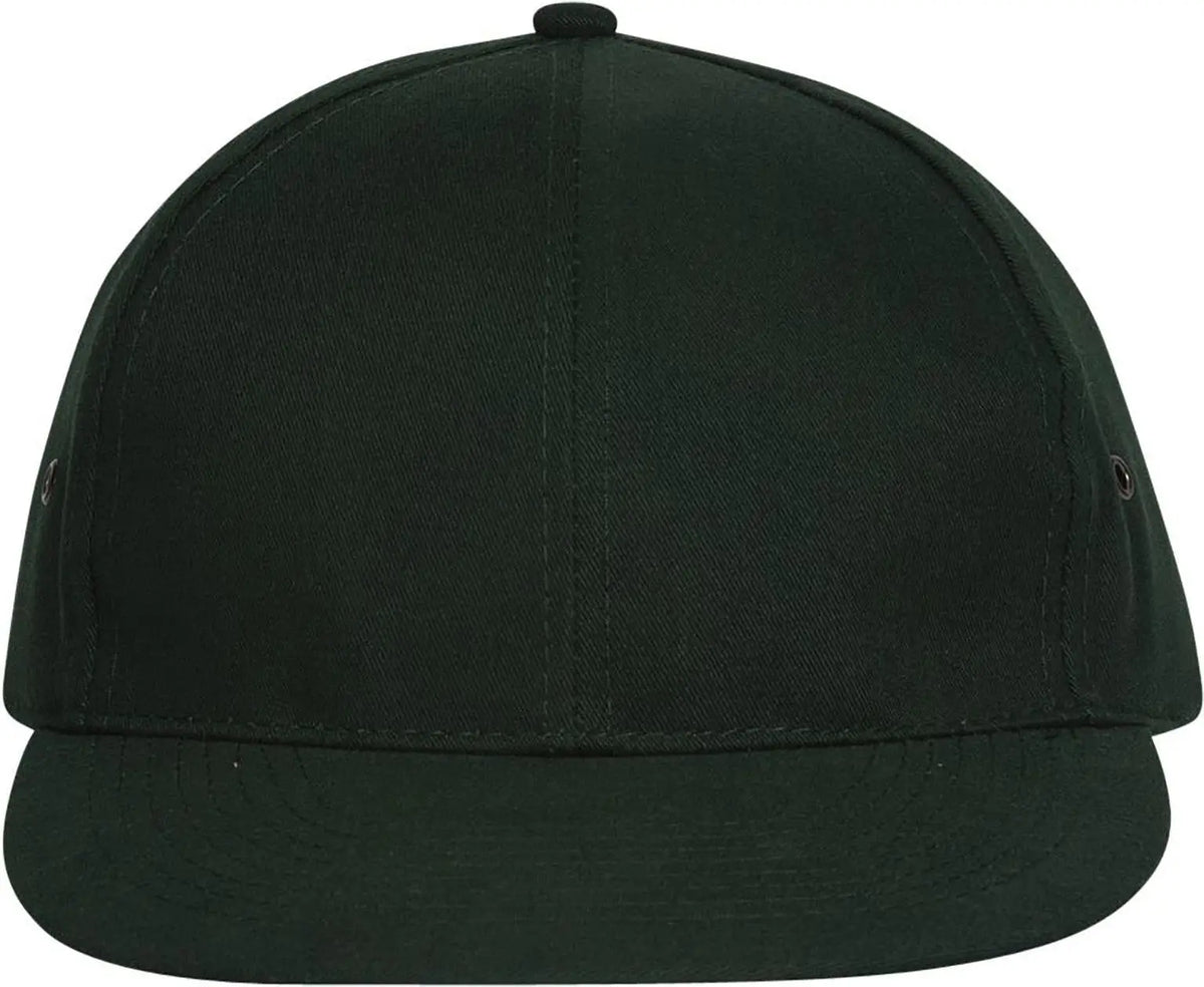 Otto 26-030 6 Panel Low Profile Baseball Cap - Dk. Green - 1/2’’ - 7 5/8’’
