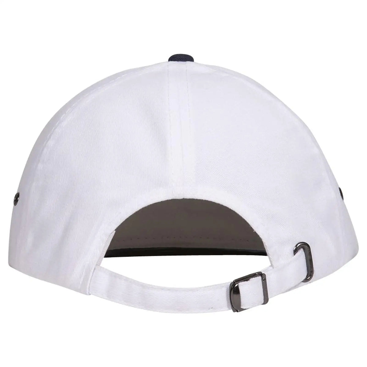 Otto 26-031 6 Panel Low Profile Baseball Cap - Nvy/wht - 7 3/8’’ - 5/8’’