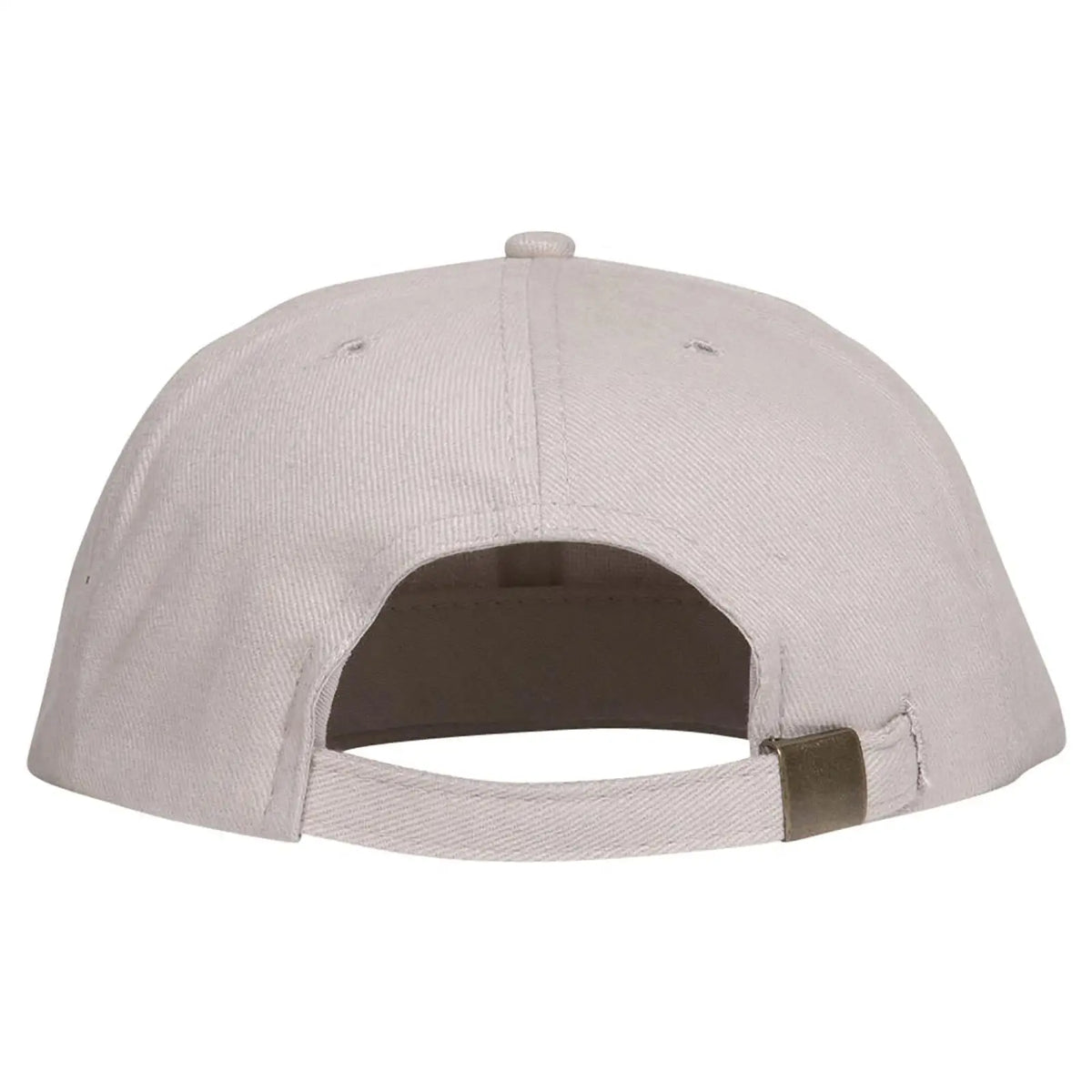 Otto 27-007 6 Panel Mid Profile Baseball Cap - Stone Gray - 7 3/8’’ - 5/8’’