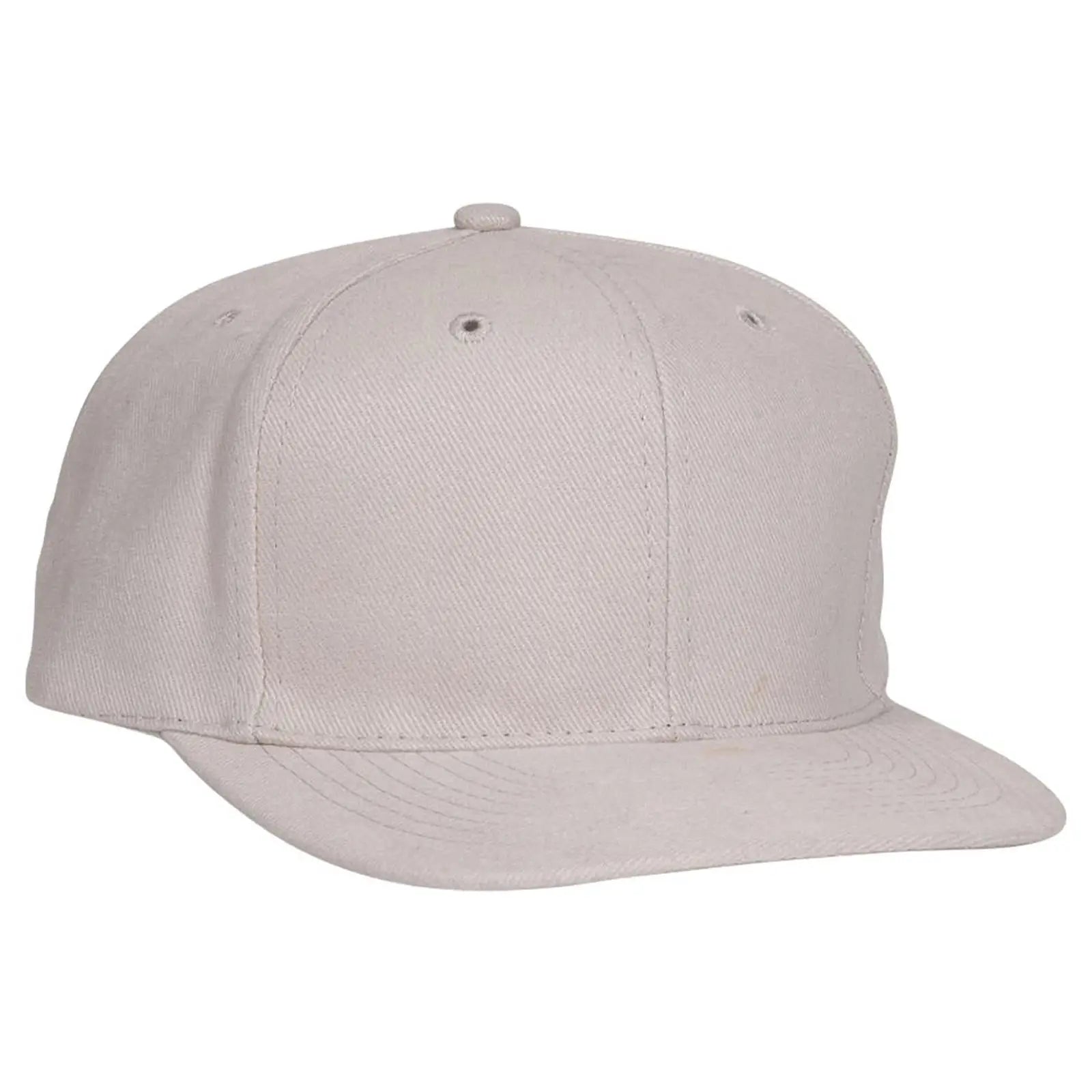 Otto 27-007 6 Panel Mid Profile Baseball Cap - Stone Gray - 7 3/8’’ - 5/8’’