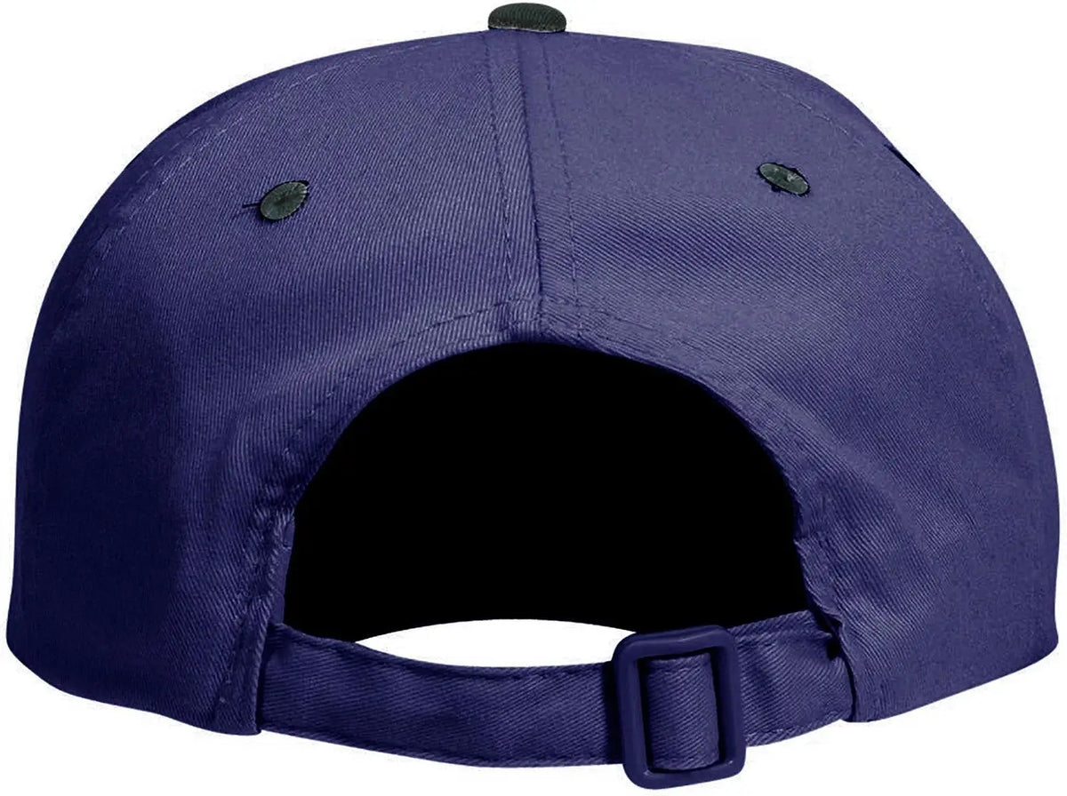 Otto 27-015 6 Panel Mid Profile Baseball Cap - Dk.grn/nvy - 1/2’’ - 7 5/8’’