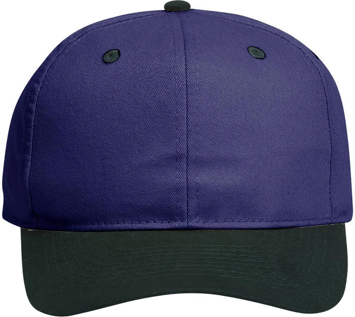Otto 27-015 6 Panel Mid Profile Baseball Cap - Dk.grn/nvy - 1/2’’ - 7 5/8’’