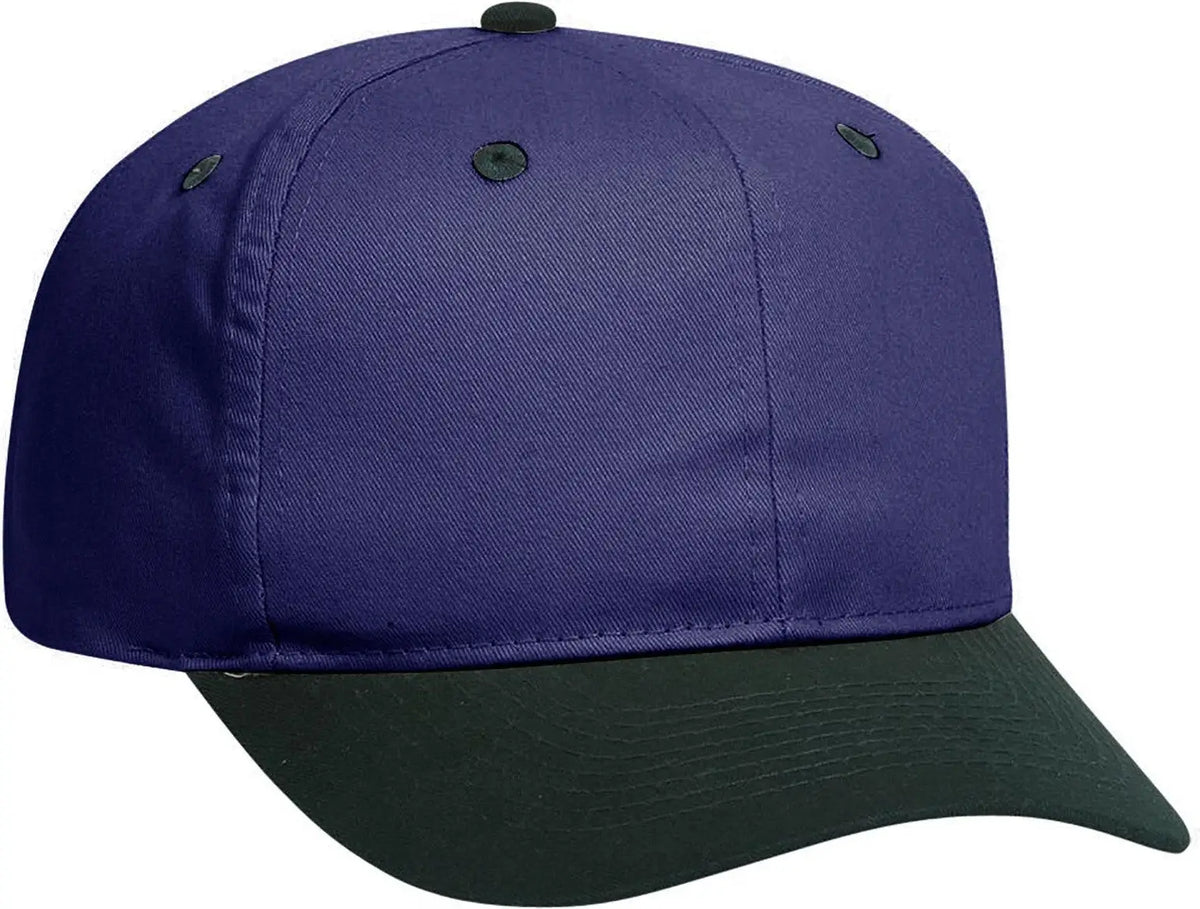 Otto 27-015 6 Panel Mid Profile Baseball Cap - Dk.grn/nvy - 1/2’’ - 7 5/8’’