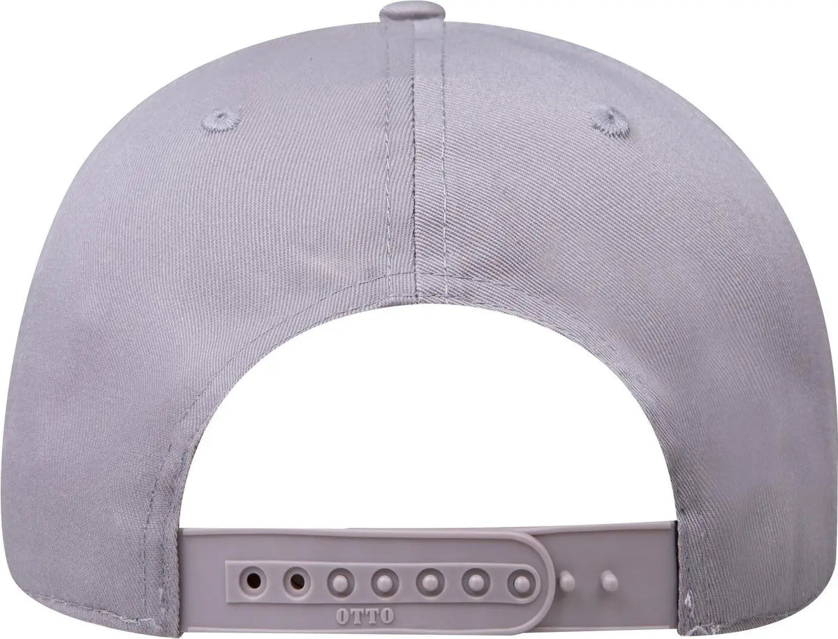 Otto 27-079 6 Panel Mid Profile Baseball Cap - Gray - 1/2’’ - 7 5/8’’