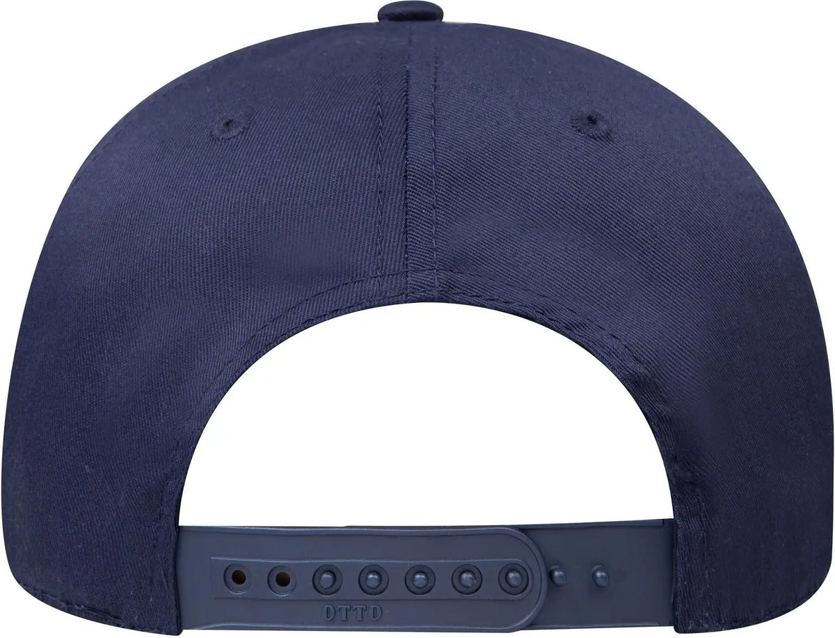 Otto 27-079 6 Panel Mid Profile Baseball Cap - Navy - 1/2’’ - 7 5/8’’