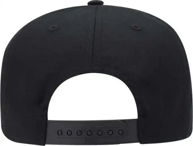 Otto 27 079 Twill 8 Rows Stitching Pro Style Cap Black / one Size Fits Most