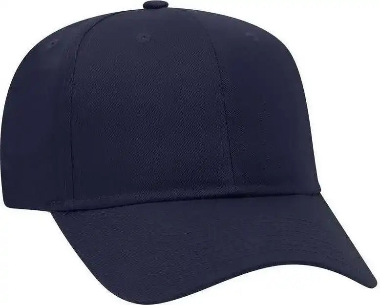Otto 27 079 Twill 8 Rows Stitching Pro Style Cap Navy / one Size Fits Most