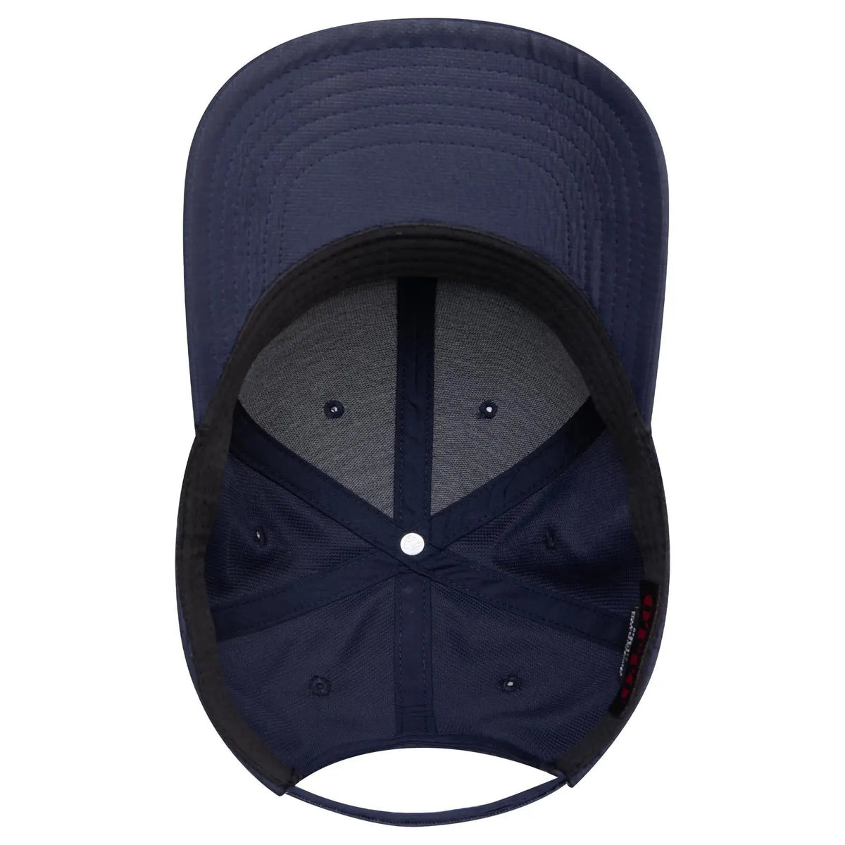Otto 27-1 6 Panel Mid Profile Baseball Cap - Navy - 7 3/8’’ - 5/8’’