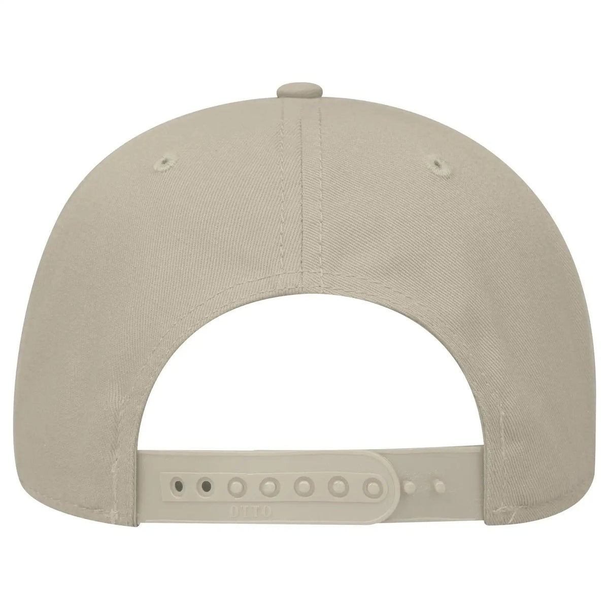 Otto 27-1235 6 Panel Mid Profile Baseball Cap - Khaki - 7 3/8’’ - 5/8’’