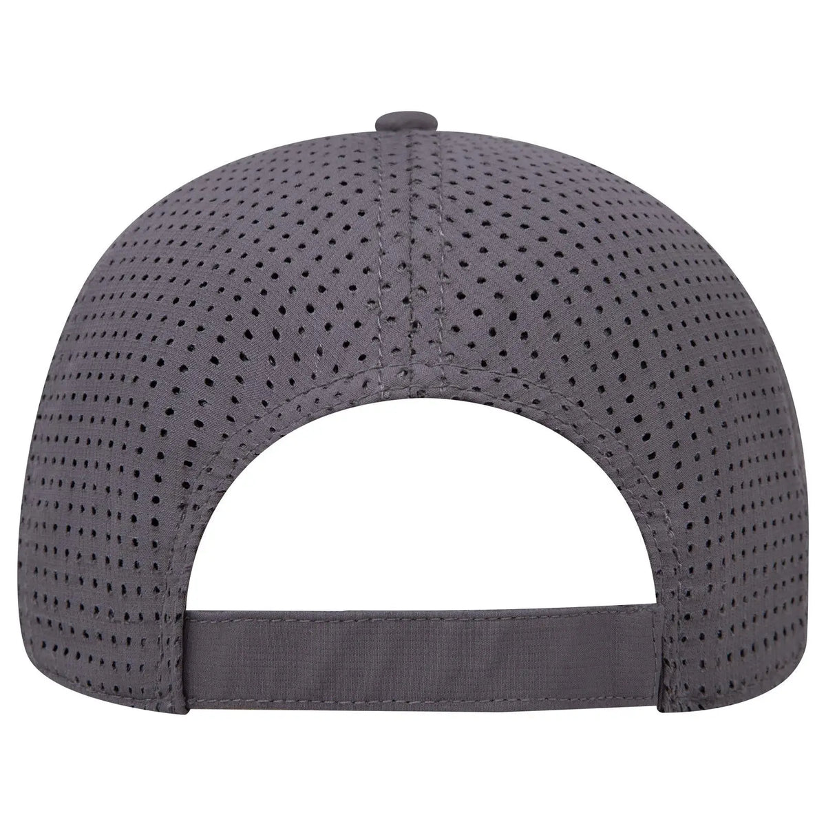 Otto 27-2 6 Panel Mid Profile Baseball Cap - Char. Gray - 7 3/8’’ - 5/8’’