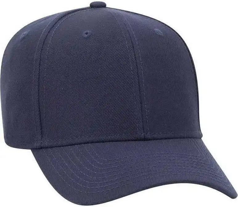 Otto 27 210 Wool Pro Style Cap Navy / one Size Fits Most