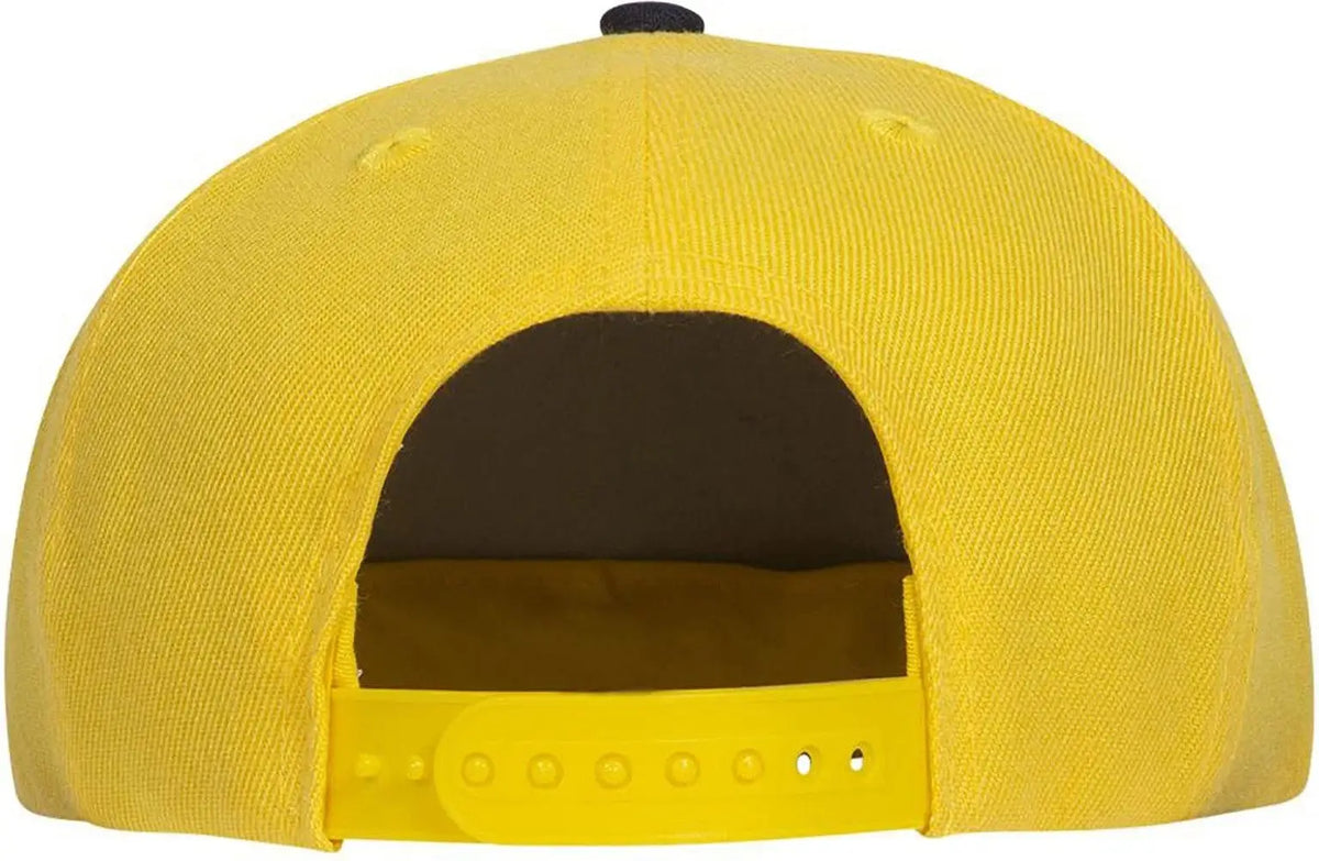 Otto 27-211 6 Panel Mid Profile Baseball Cap - Nvy/yel - 1/2’’ - 7 5/8’’