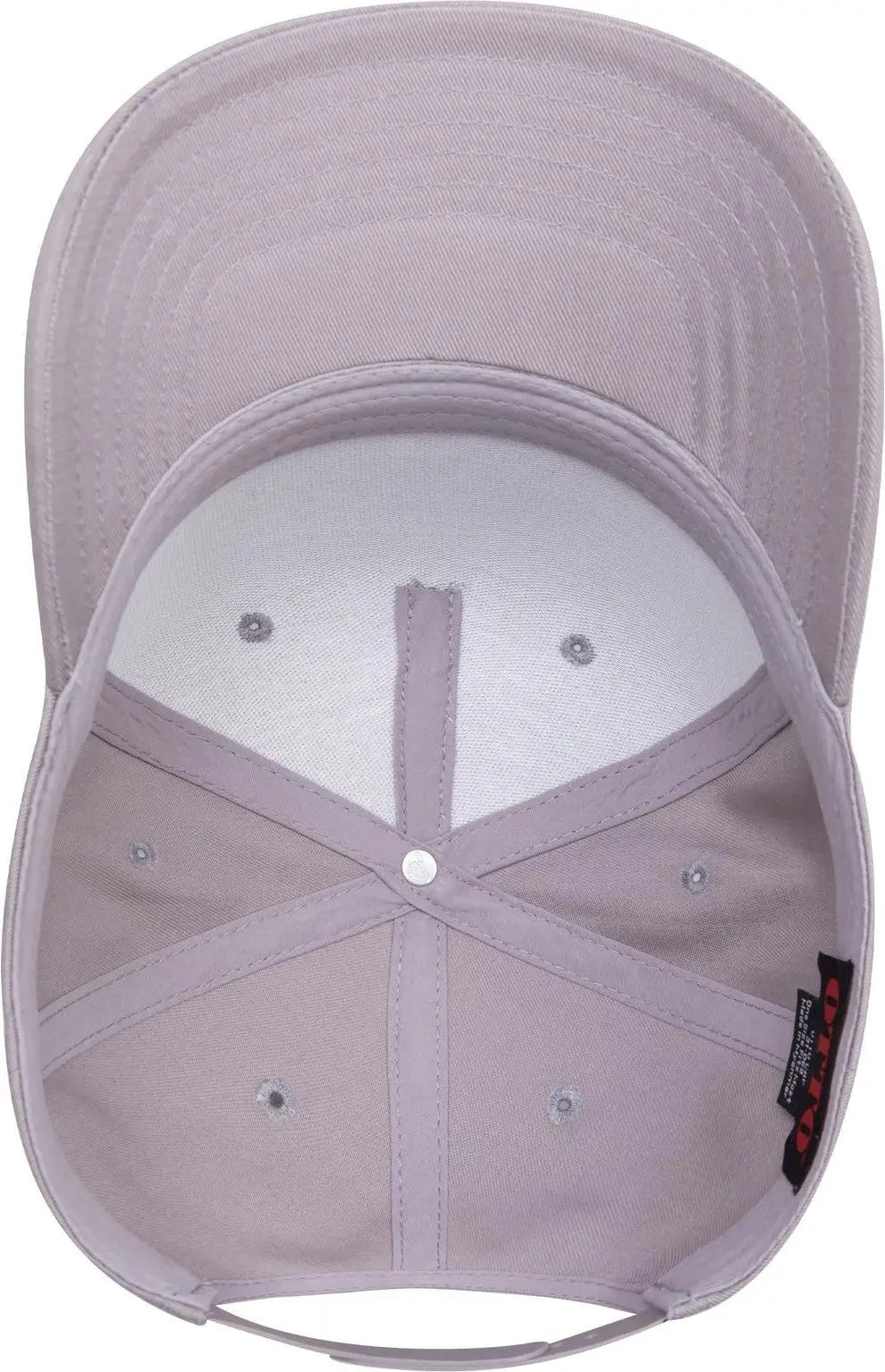 Otto 31-069 5 Panel Mid Profile Baseball Cap - Gray - 6 1/2’’ - 7 5/8’’