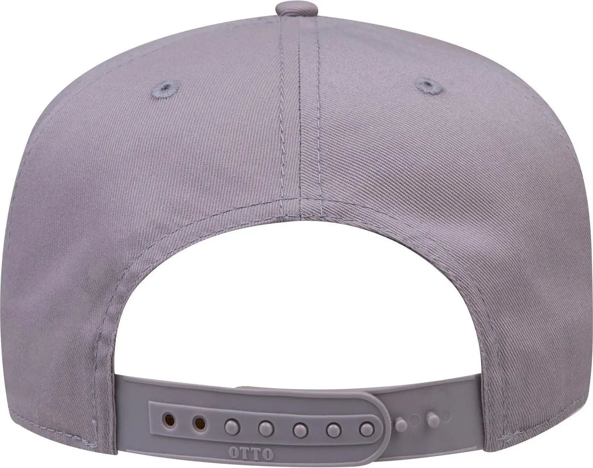 Otto 31-069 5 Panel Mid Profile Baseball Cap - Gray - 6 1/2’’ - 7 5/8’’