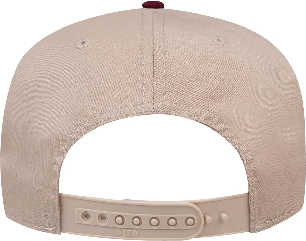 Otto 31-069 5 Panel Mid Profile Baseball Cap - Marn/kha - 6 1/2’’ - 7 5/8’’