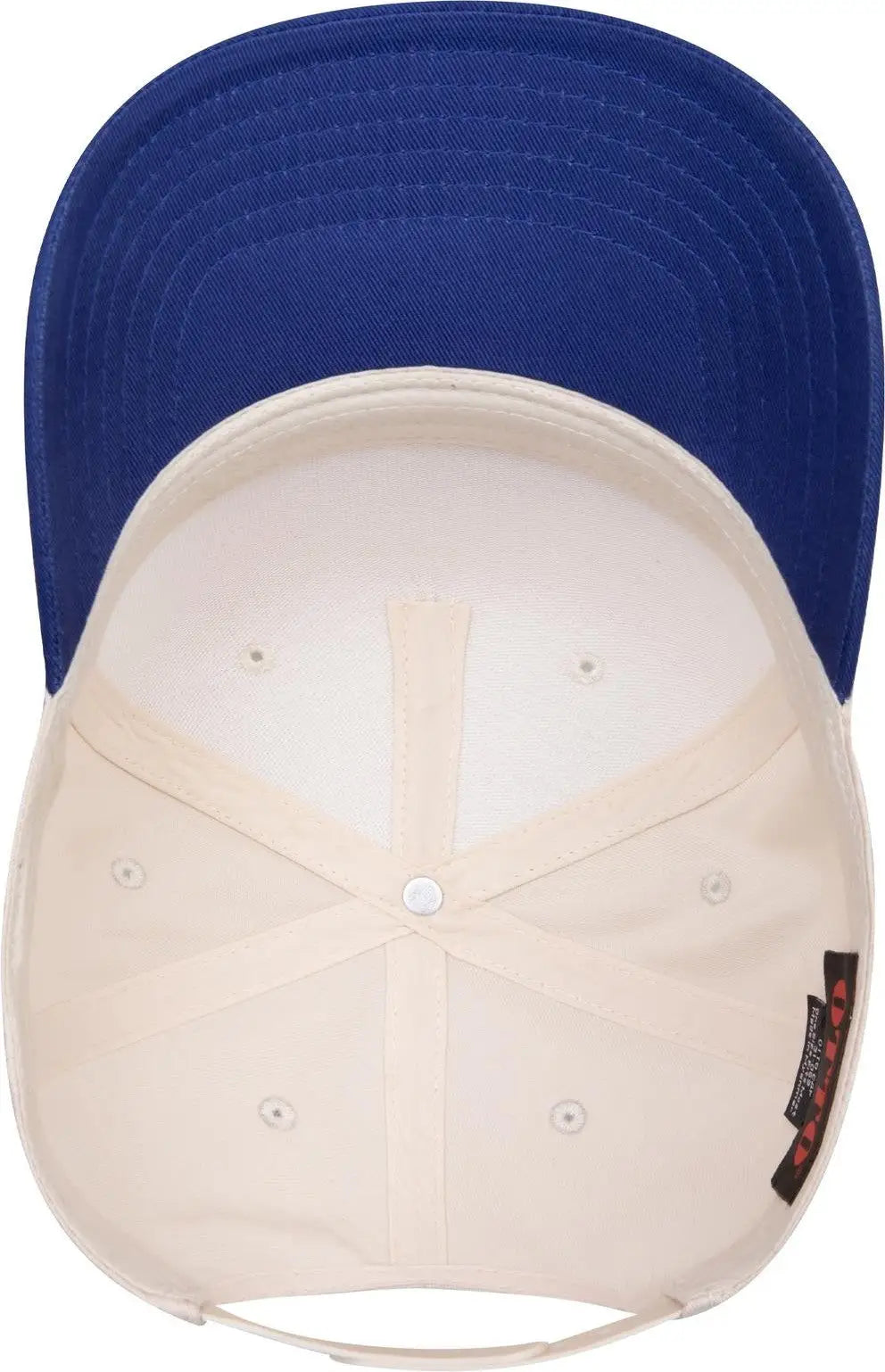 Otto 31-069 5 Panel Mid Profile Baseball Cap - Ryl/natl