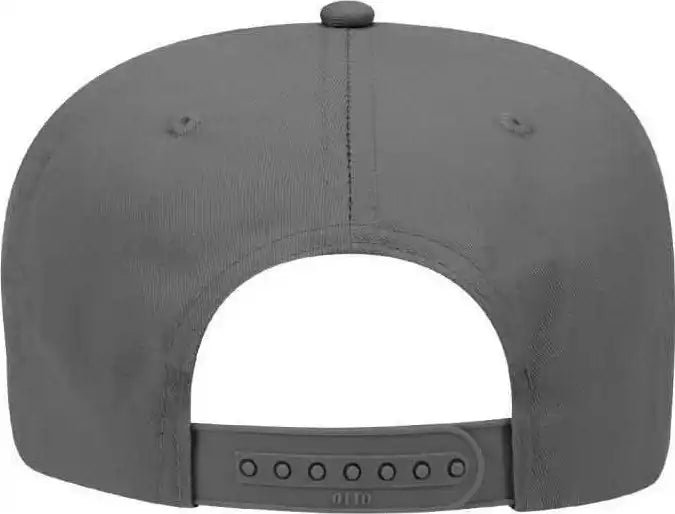 Otto 31-069 Twill 5 Panel Pro Style Cap - Charcoal Gray - Dark / one Size Fits Most