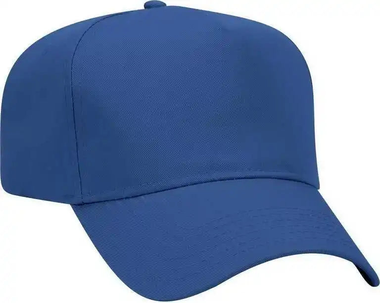 Otto 31 069 Twill 5 Panel Pro Style Cap Royal / one Size Fits Most