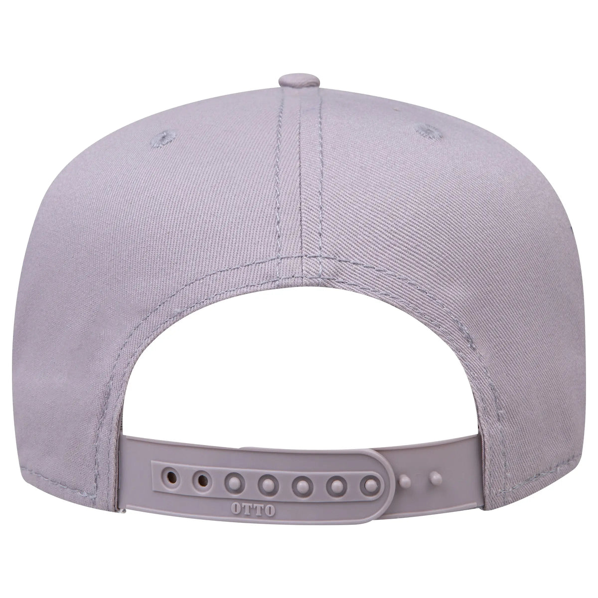 Otto 31-2 5 Panel Mid Profile Baseball Cap - Gray - 7 3/8’’ - 5/8’’