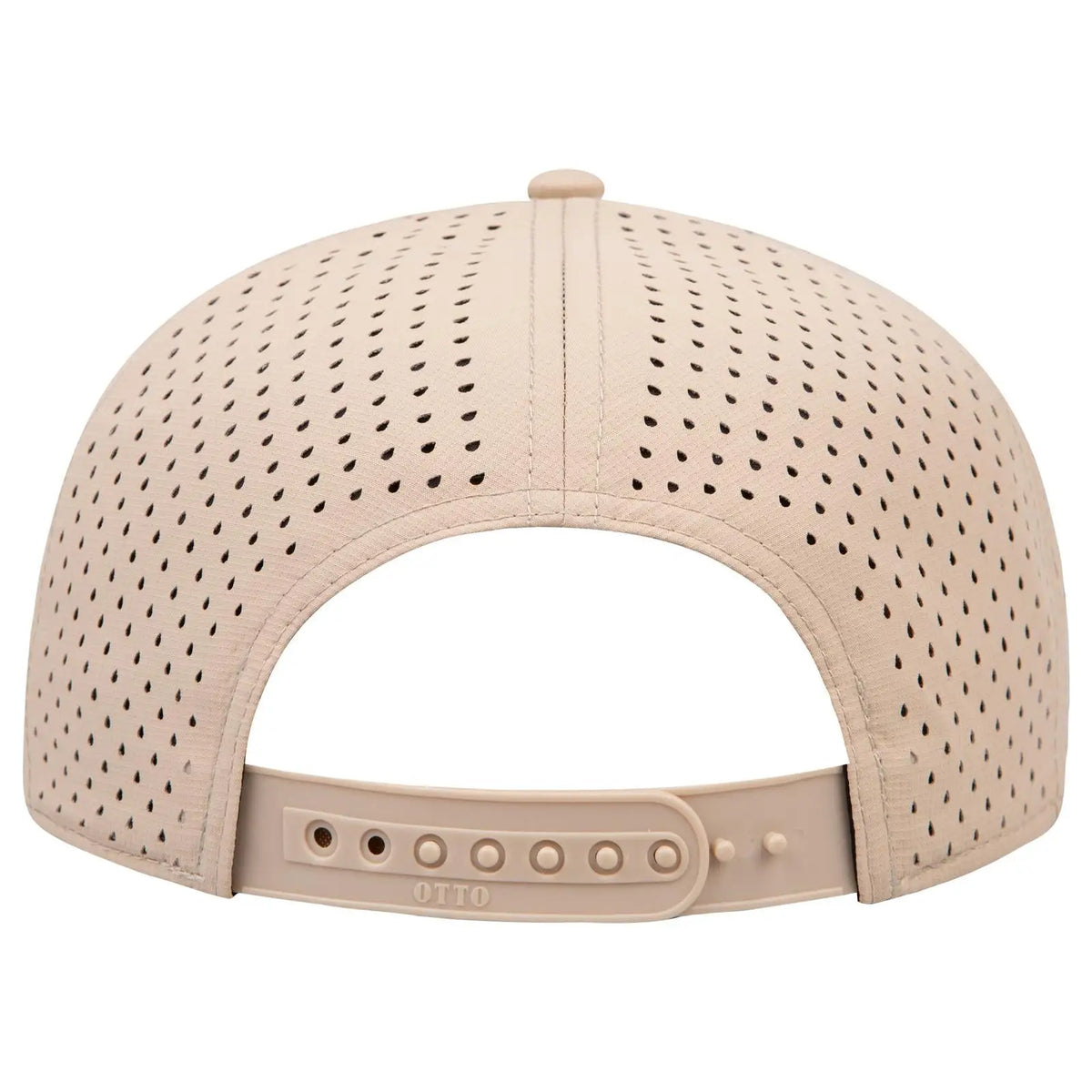 Otto 31-4 5 Panel Mid Profile Baseball Cap - Khaki - 7 3/8’’ - 5/8’’