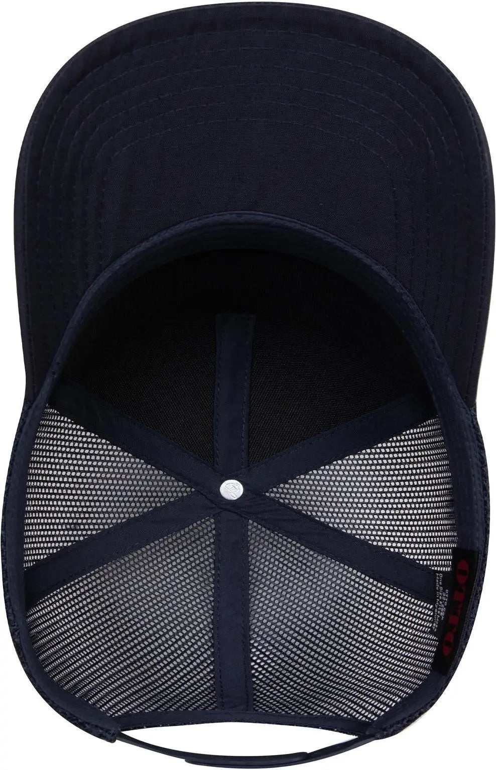 Otto 32-285 5 Panel Mid Profile Mesh Back Trucker Cap - Nvy - 6 1/2’’ - 7 5/8’’