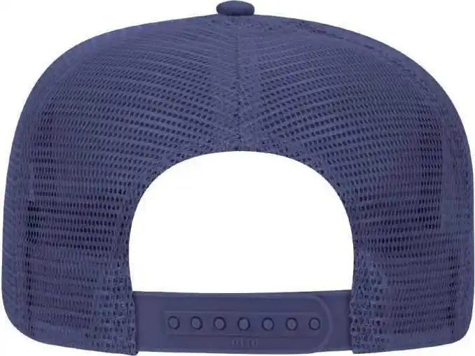Otto 39 071 Cotton Twill High Crown Golf Style Mesh Back Structured Firm Front Panel Cap Navy / one Size Fits Most