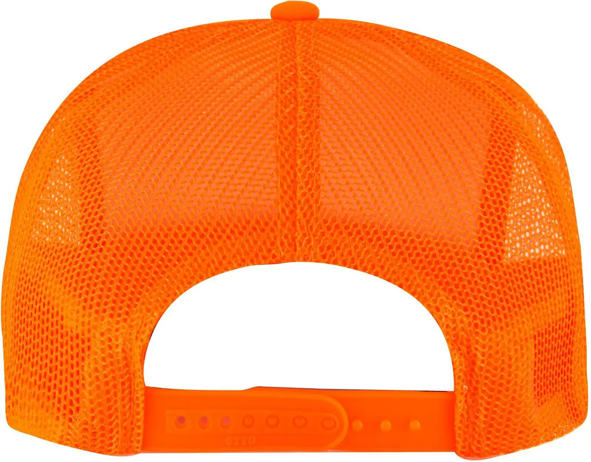 Otto 39-165 Camouflage 5 Panel High Crown Mesh Back Trucker Cap - N.org/camo - 6 1/2’’ - 7 5/8’’