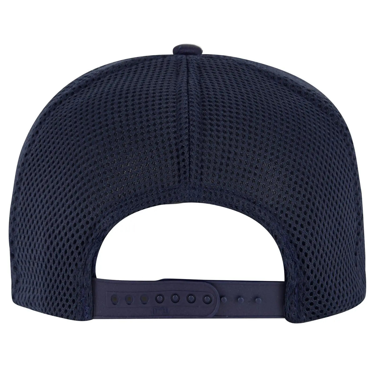 Otto 39-166 5 Panel High Crown Air Mesh Back Trucker Cap - Navy - 7 3/8’’ - 5/8’’