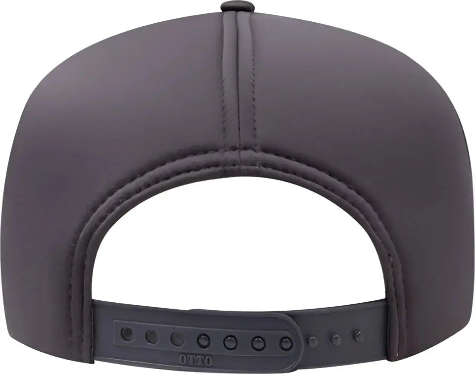 Otto 394-1 Five Panel High Crown Full Foam Cap - Charcoal Gray - Dark / one Size Fits Most