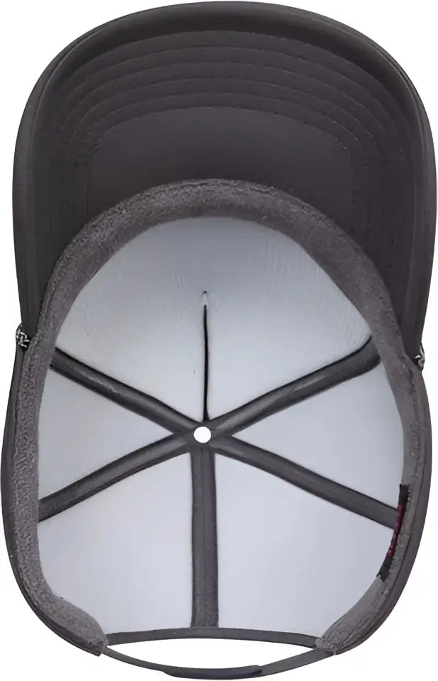 Otto 394-1 Five Panel High Crown Full Foam Cap - Charcoal Gray - Dark / one Size Fits Most