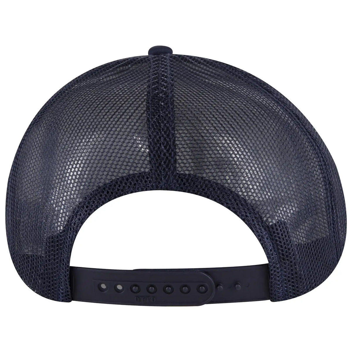 Otto 39950-1 5 Panel Pro Style Mesh Back Trucker Cap - Navy - 7 3/8’’ - 5/8’’