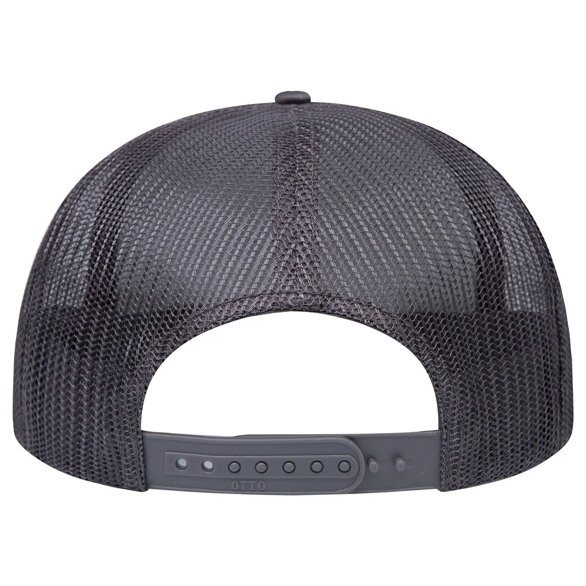 Otto 3995015-1 ?Otto Snap’ 5 Panel Pro Style Mesh Back Trucker Snapback Cap - Char. Gray - 7 3/8’’ - 5/8’’