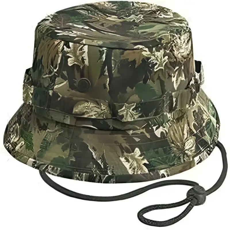 Otto 43 045 100% Camouflage Cotton Twill Bucket Hats Light Loden Brown Kelly Olive / m