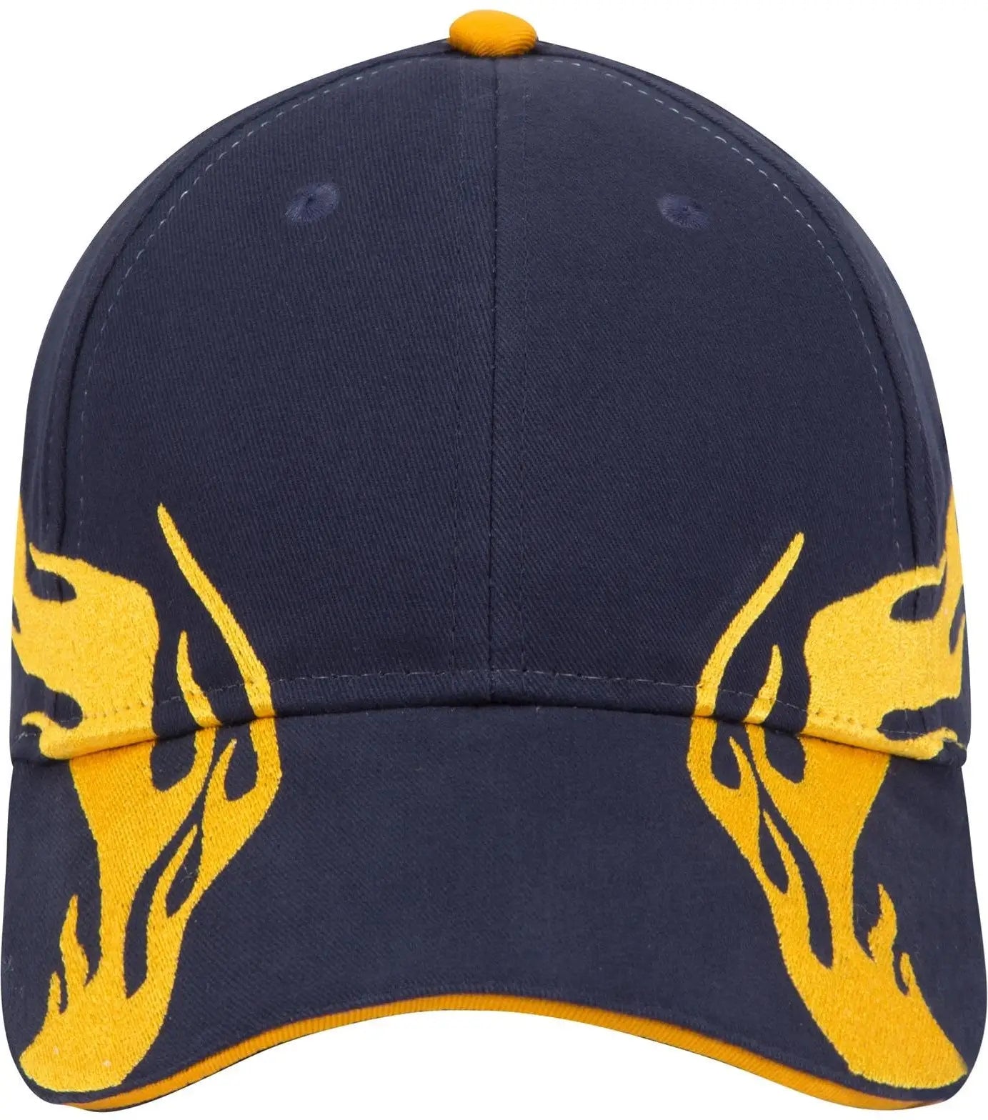 Otto 58-755 6 Panel Low Profile Baseball Cap - Nvy/gld/gld - 1/2’’ - 7 5/8’’