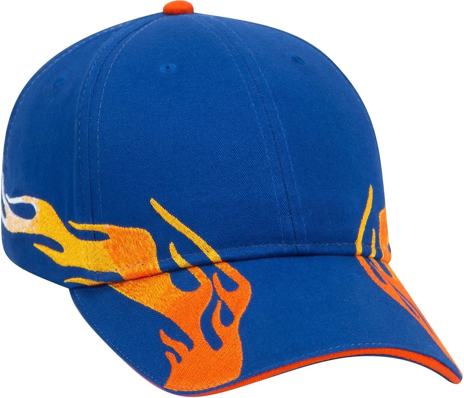 Otto 58-755 6 Panel Low Profile Baseball Cap - Ryl/com/b.org - 1/2’’ - 7 5/8’’