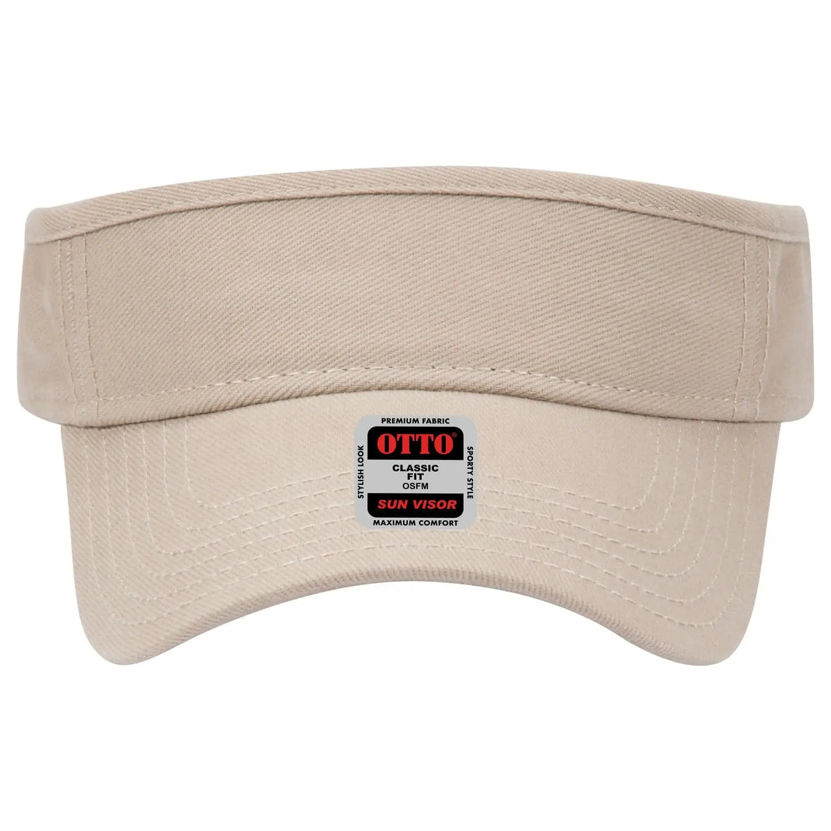 Otto 60-263 Sun Visor - Khaki - 6 1/2’’ - 7 5/8’’