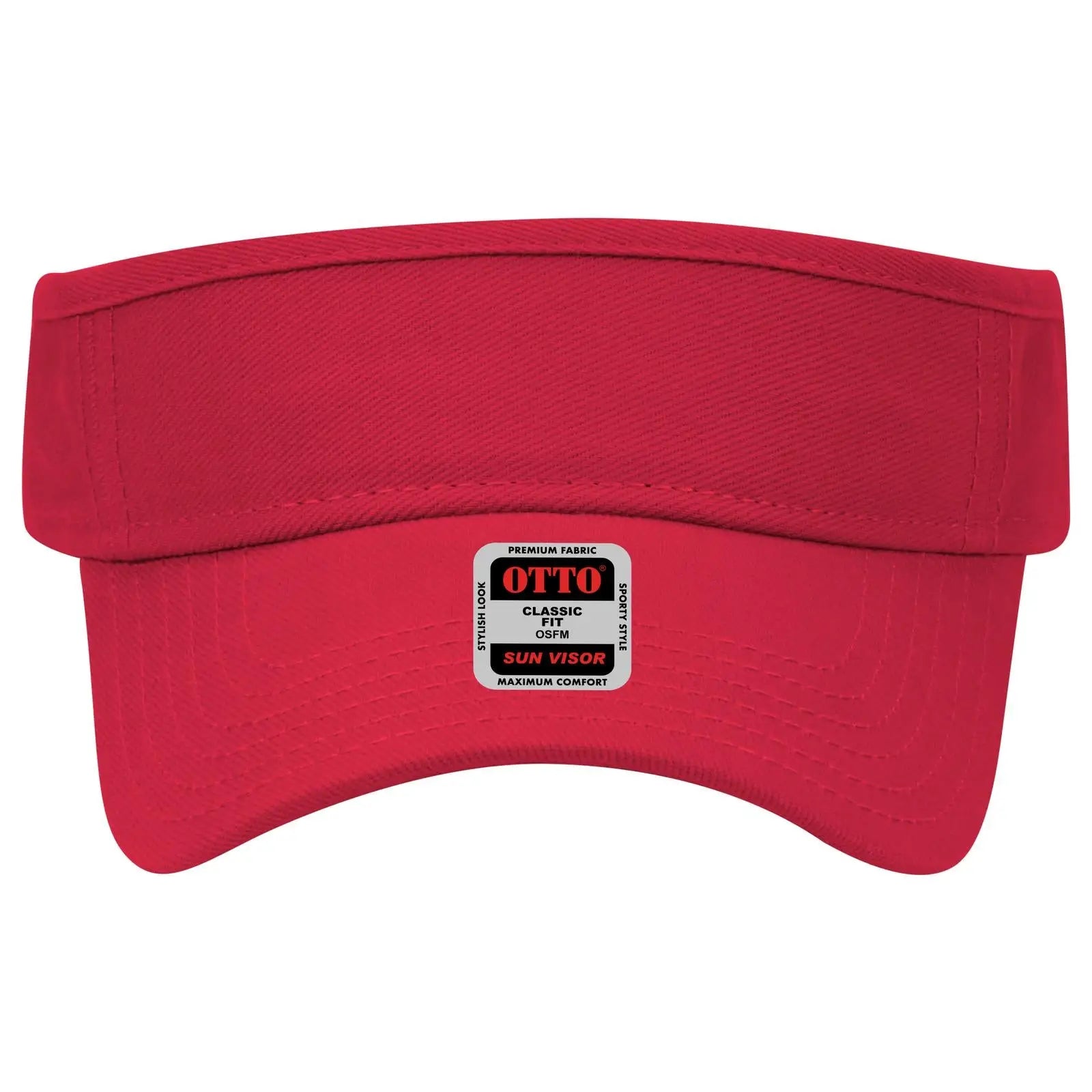Otto 60-263 Sun Visor - Red - 6 1/2’’ - 7 5/8’’