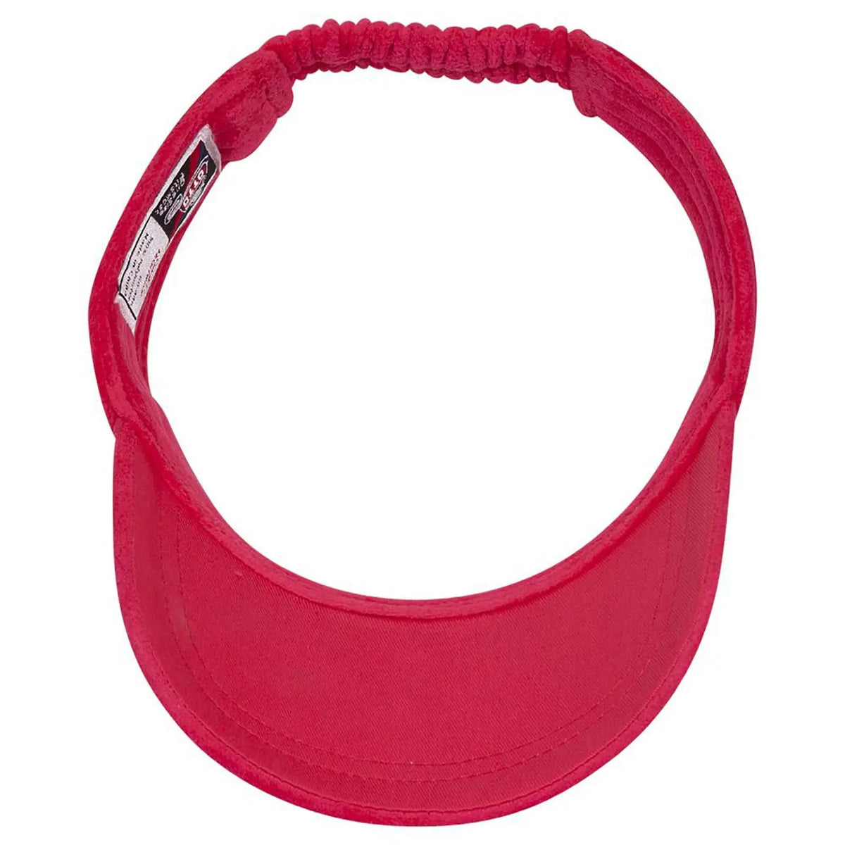 Otto 60-446 Sun Visor - Cherry Red - 6 1/2’’ - 7 5/8’’