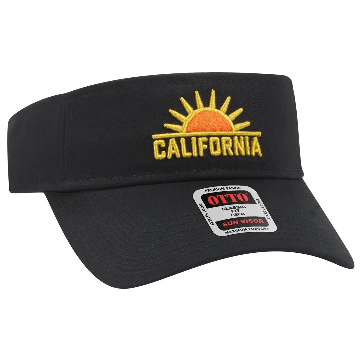 Otto 60-662 Sun Visor - Dk. Green - 6 1/2’’ - 7 5/8’’