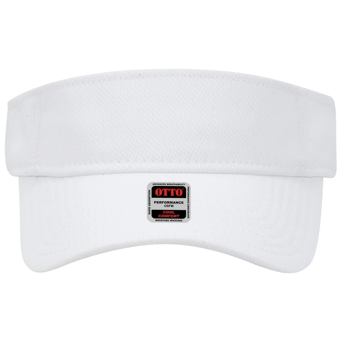 Otto 60-973 Sun Visor - White - 6 1/2’’ - 7 5/8’’