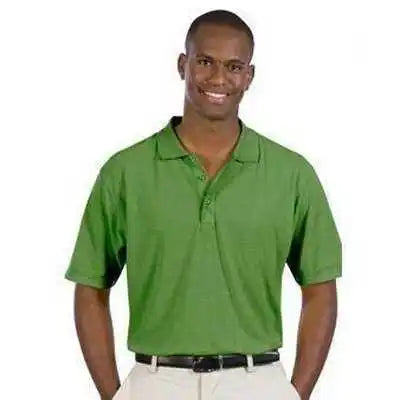Otto 601-103 Men’s 5.6 Oz. Pique Knit Sport Shirts - Cactus Green
