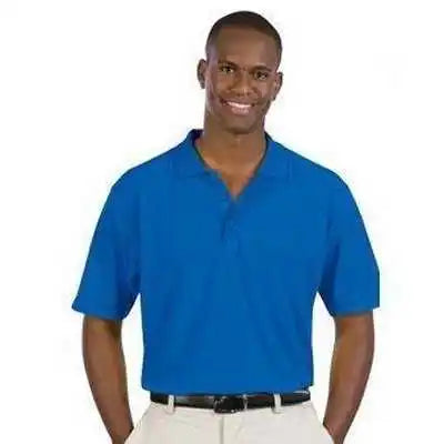 Otto 601-103 Men’s 5.6 Oz. Pique Knit Sport Shirts - Light Royal