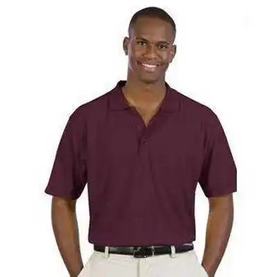 Otto 601-103 Men’s 5.6 Oz. Pique Knit Sport Shirts - Maroon