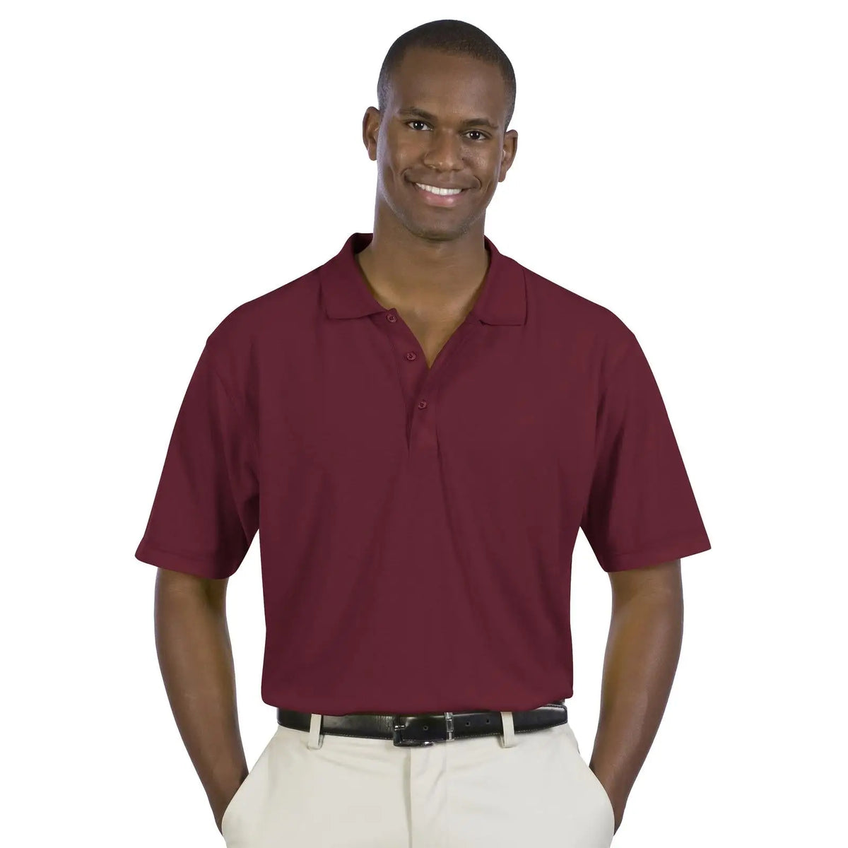 Otto 601-103 Men’s Comfortable Sport Shirt - Burg. Marn - Xs